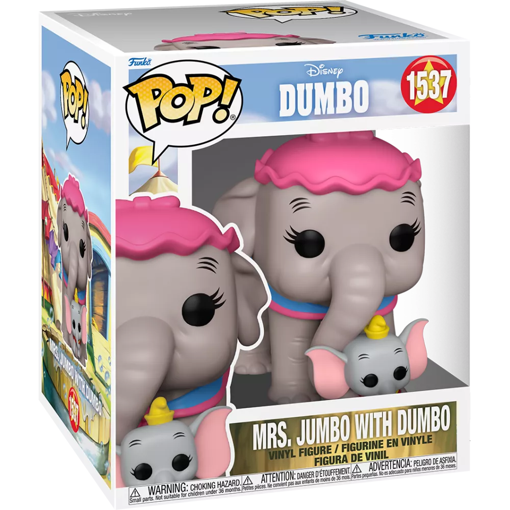 Mrs. Jumbo with Dumbo Box