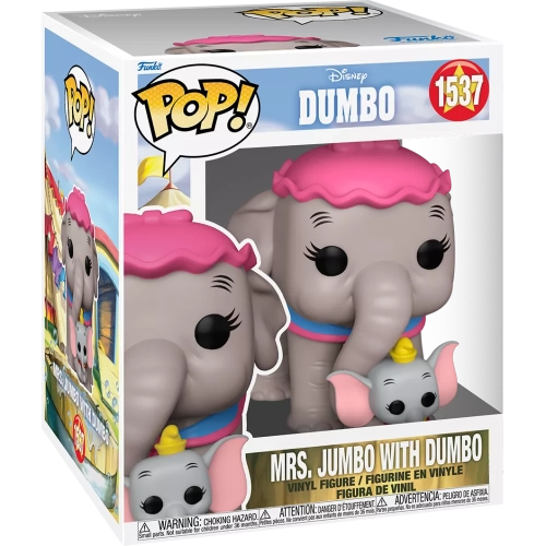 Funko Pop! Mrs. Jumbo with Dumbo #1537 6 Inch Disney Dumbo Box