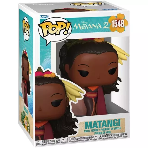 Funko Pop! Matangi #1548 Disney Moana 2 Vinyl Figure Box