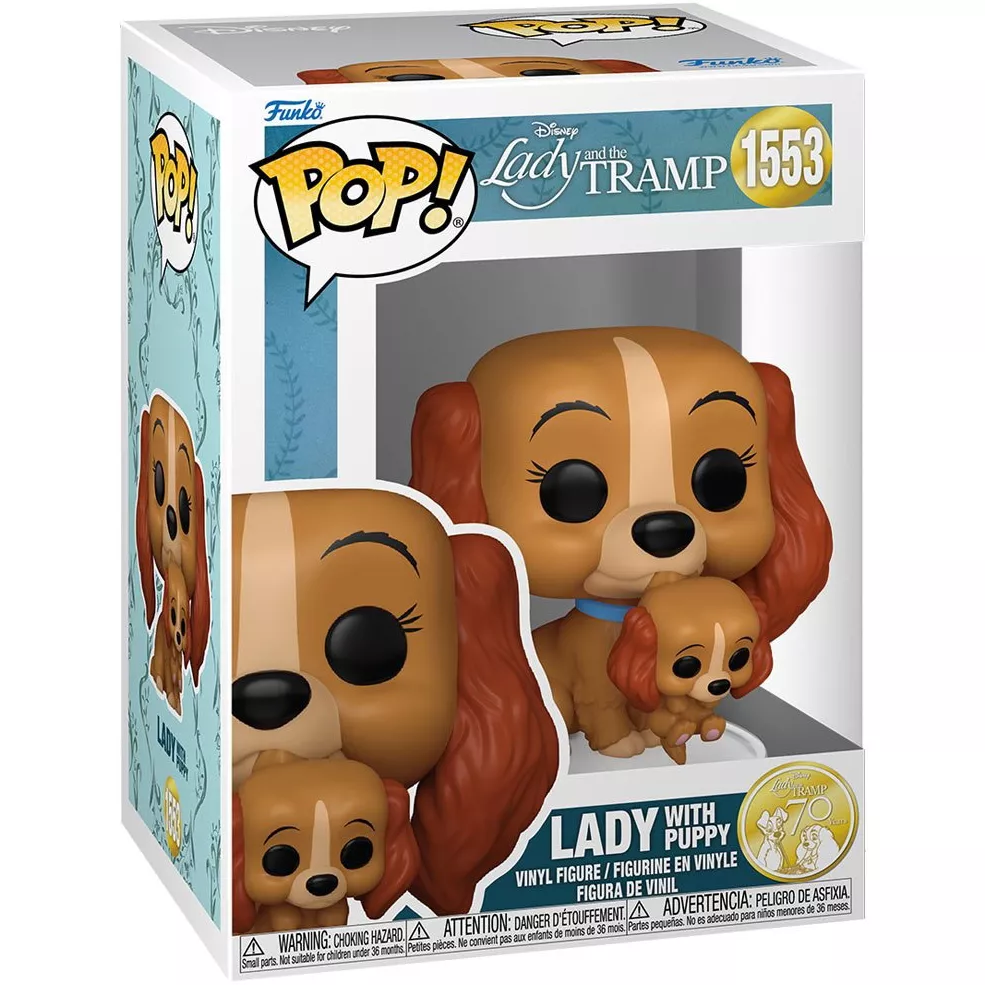 Lady with Puppy Box