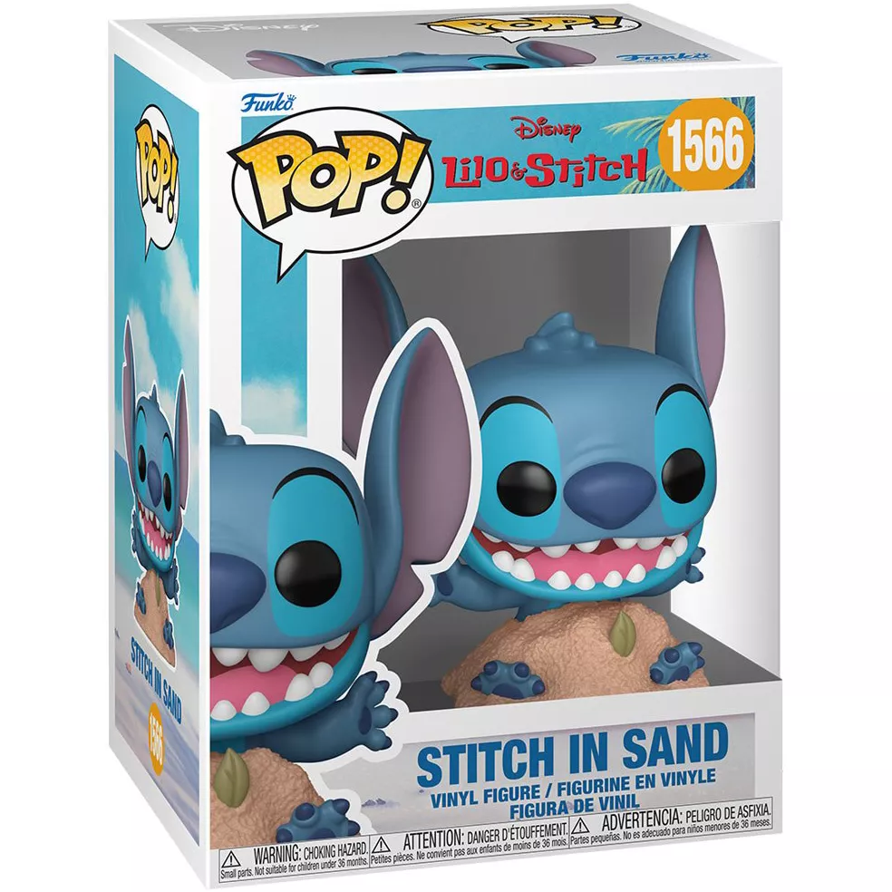 Stitch in Sand Box