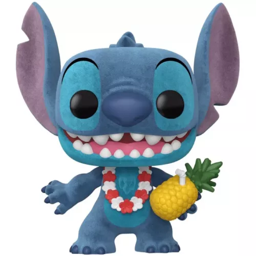 Funko Pop! Luau Stitch #1567 Flocked Disney Lilo & Stitch