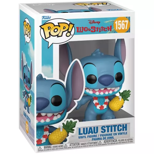 Funko Pop! Luau Stitch #1567 Disney Lilo & Stitch Vinyl Figure Box