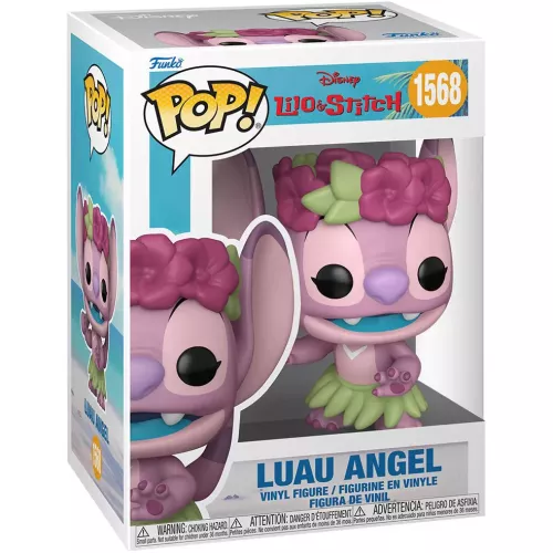 Funko Pop! Luau Angel #1568 Disney Lilo & Stitch Vinyl Figure Box