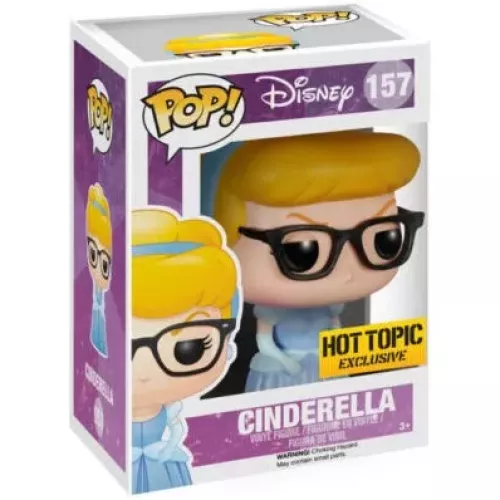Funko Pop! Cinderella #157 Nerd Disney Vinyl Figure Box