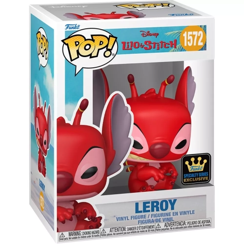 Funko Pop! Leroy #1572 Disney Lilo & Stitch Vinyl Figure Box