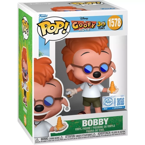 Funko Pop! Bobby #1578 Disney A Goofy Movie 30 Years Box