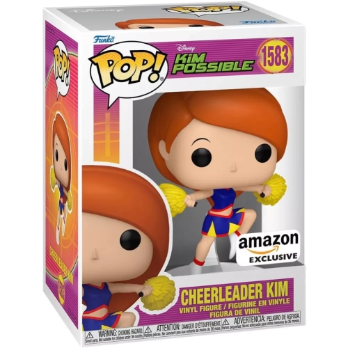 Funko Pop! Cheerleader Kim #1583 Disney Kim Possible Box