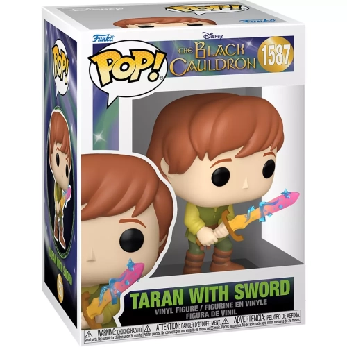 Funko Pop! Taran with Sword #1587 Disney The Black Cauldron Box