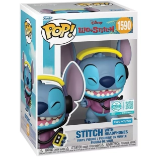 Stitch with Headphones