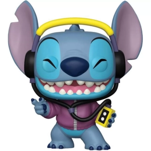 Stitch with Headphones