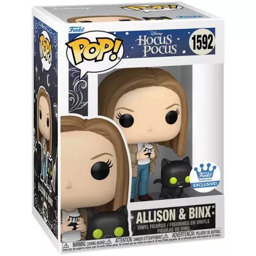 Funko Pop! Allison & Binx #1592 Disney Hocus Pocus Box