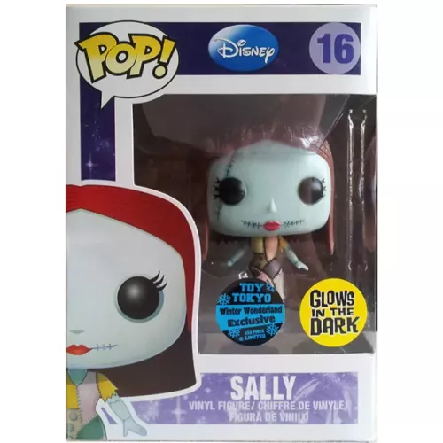 Funko Pop! Sally #16 Glows in the Dark Disney Vinyl Figure Box