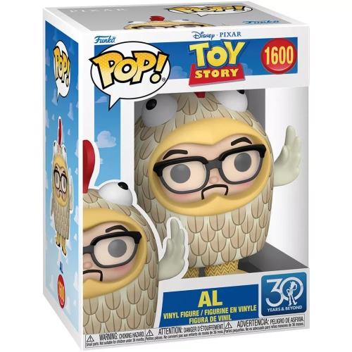 Funko Pop! Al #1600 Chicken Suit Disney Pixar Toy Story Box
