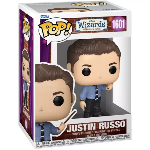 Funko Pop! Justin Russo #1601 Disney Wizards of Waverly Place Box