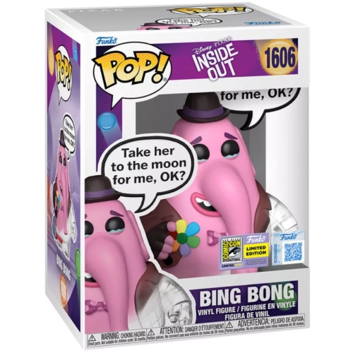 Funko Pop! Bing Bong #1606 Saying Disney Pixar Inside Out Box