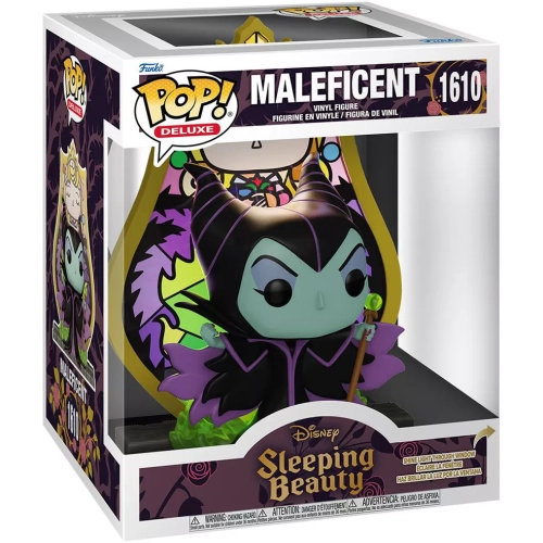 Funko Pop! Maleficent #1610 Stained Glass Lights Up! Box