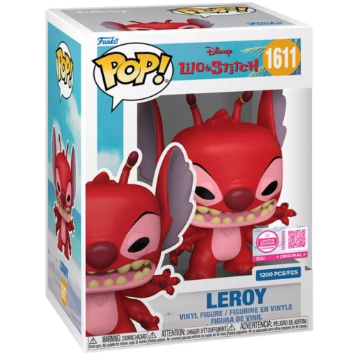 Funko Pop! Leroy #1611 Disney Lilo & Stitch Vinyl Figure Box