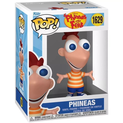 Funko Pop! Phineas #1629 Disney Phineas and Ferb Vinyl Figure Box