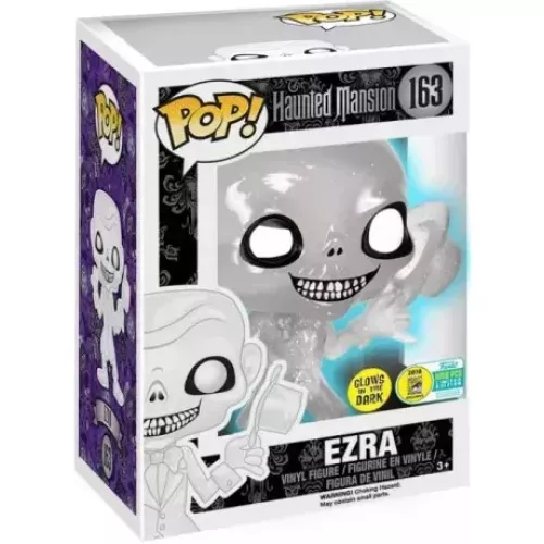 Funko Pop! Ezra #163 Glows in the Dark The Haunted Mansion Box