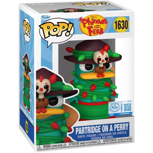 Funko Pop! Partridge on a Perry #1630 Disney Phineas and Ferb Box