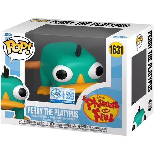 Funko Pop! Perry the Platypus #1631 Disney Phineas and Ferb Box