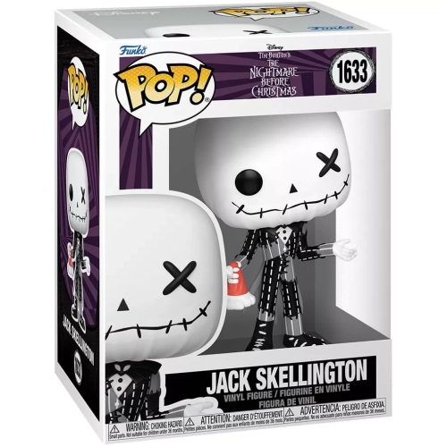 Funko Pop! Jack Skellington #1633 Patchwork Disney Tim Burton's The Nightmare Before Christmas Box