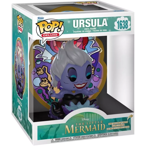Funko Pop! Ursula #1638 Stained Glass Lights Up! Disney The Little Mermaid Box