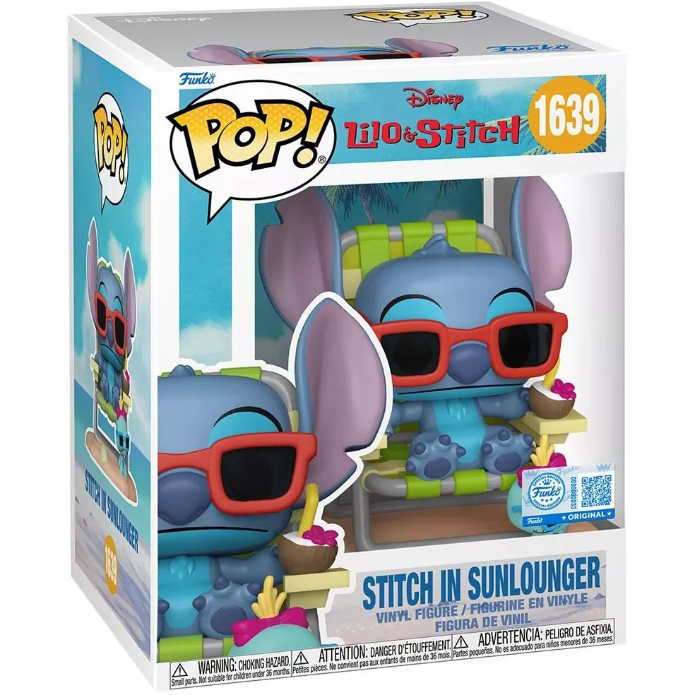 Stitch in Sunlounger Box