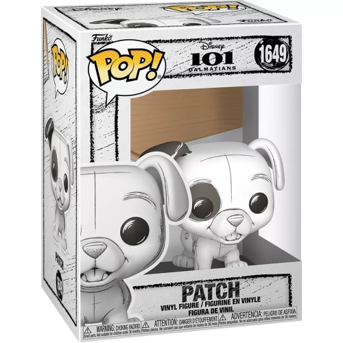 Funko Pop! Patch #1649 Sketched Deco Disney 101 Dalmatians Box