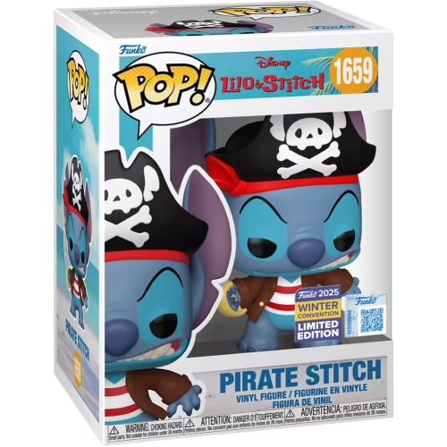 Funko Pop! Pirate Stitch #1659 Disney Lilo & Stitch Box