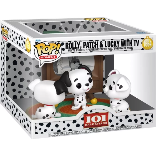 Rolly, Patch & Lucky with TV