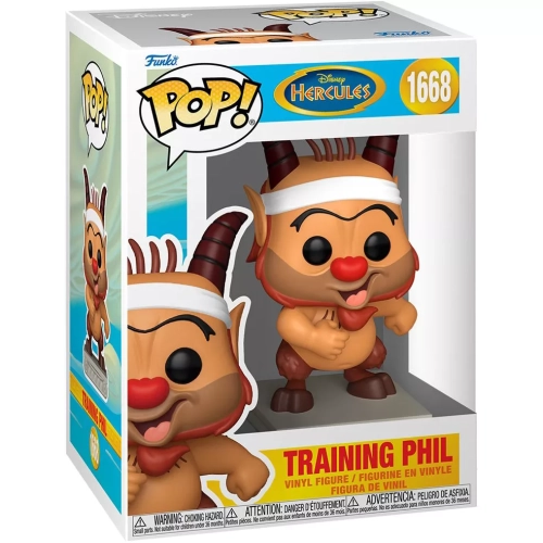 Funko Pop! Training Phil #1668 Disney Hercules Vinyl Figure Box