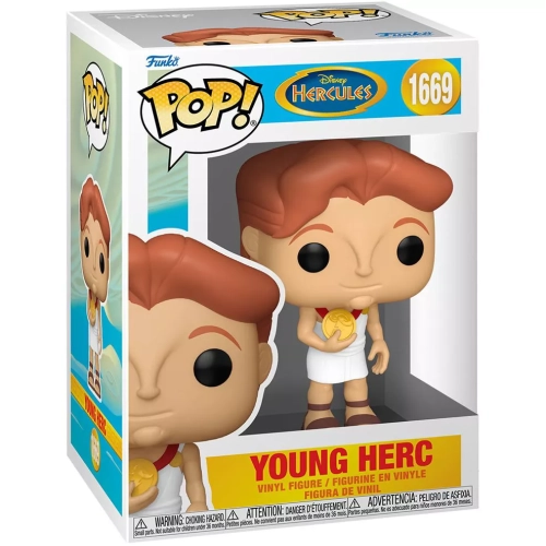 Funko Pop! Young Herc #1669 Disney Hercules Vinyl Figure Box