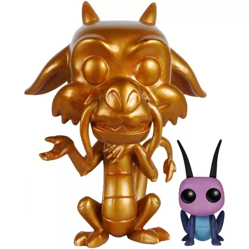 Funko Pop! Mushu & Cricket #167 Gold Disney Vinyl Figure