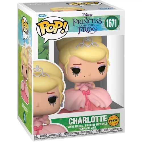 Funko Pop! Charlotte #1671 Chase Disney The Princess and the Frog Box