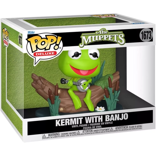 Funko Pop! Kermit with Banjo #1673 The Muppets Disney Box