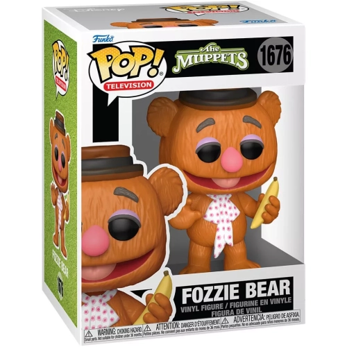 Funko Pop! Fozzie Bear #1676 The Muppets Disney Vinyl Figure Box