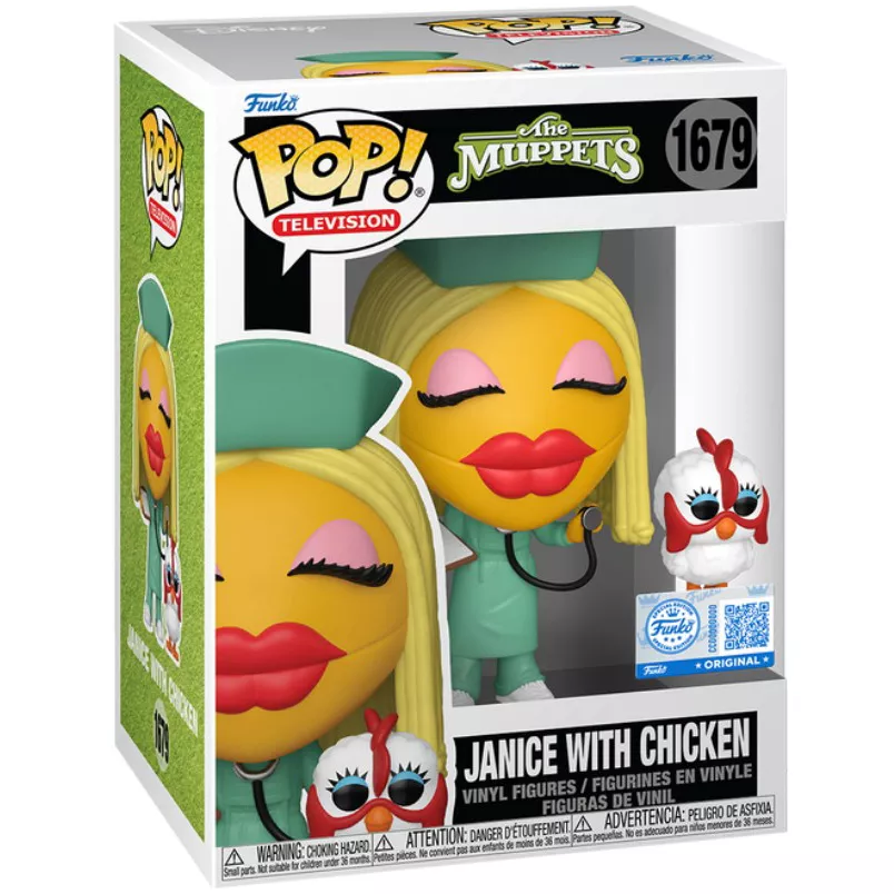 Janice with Chicken Box