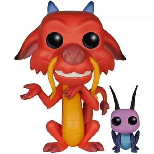 Funko Pop! Mushu & Cricket #167 Disney Vinyl Figure