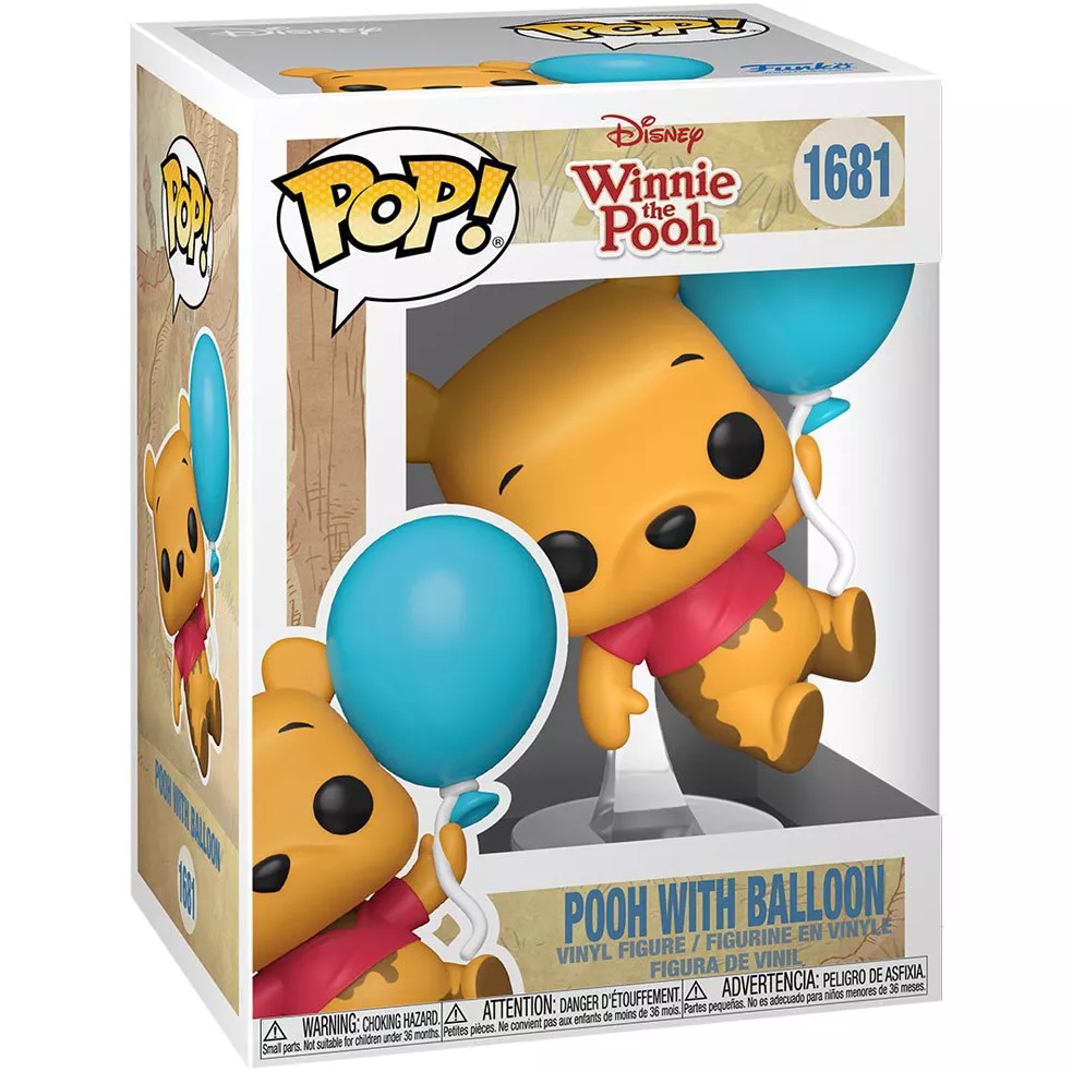 Pooh with Balloon Box