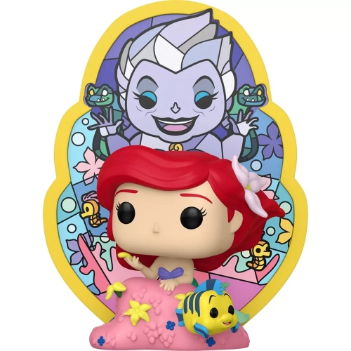 Funko Pop! Ariel #1702 Stained Glass Lights Up! Disney The Little Mermaid