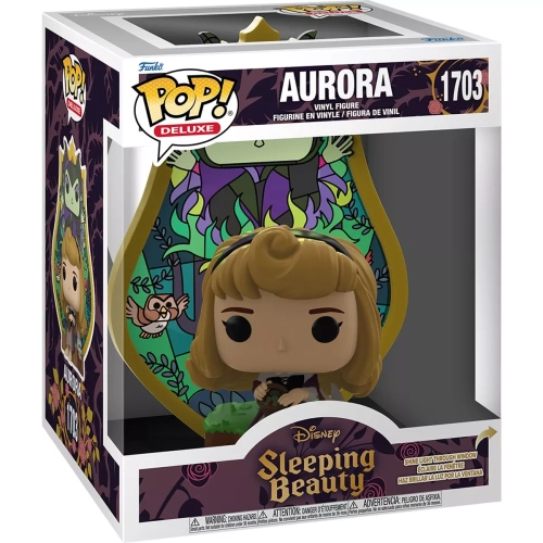 Funko Pop! Aurora #1703 Stained Glass Lights Up! Disney Sleeping Beauty Box