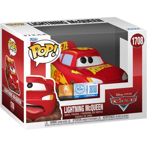 Funko Pop! Lightning McQueen #1708 Disney Pixar Cars Box