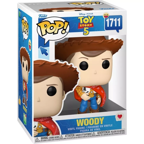 Funko Pop! Woody #1711 Disney Pixar Toy Story 5 Vinyl Figure Box