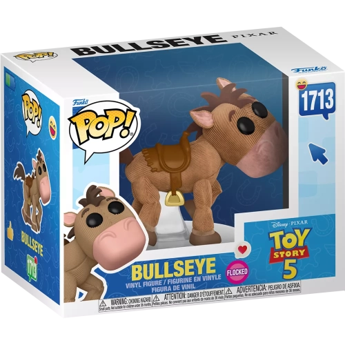 Funko Pop! Bullseye #1713 Flocked Disney Pixar Toy Story 5 Box