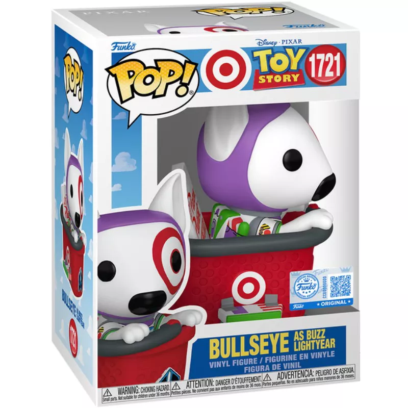 Bullseye as Buzz Lightyear Box