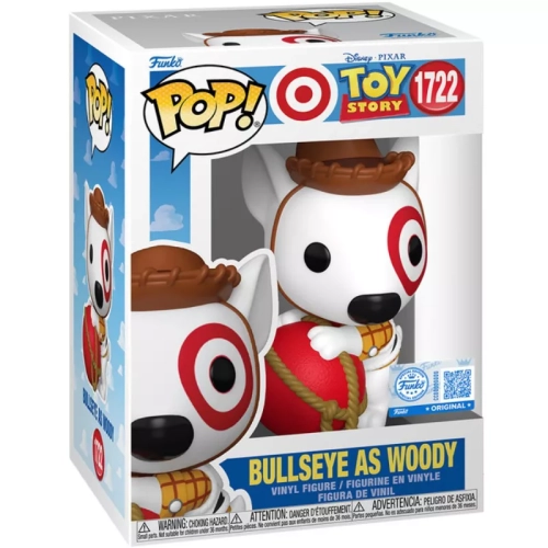 Funko Pop! Bullseye as Woody #1722 Target Disney Pixar Toy Story Box