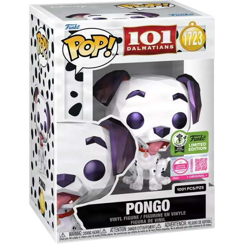 Funko Pop! Pongo #1723 Faceted Collection 101 Dalmatians Box