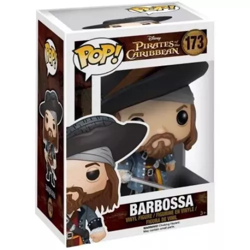 Funko Pop! Barbossa #173 Disney Pirates of the Caribbean Box